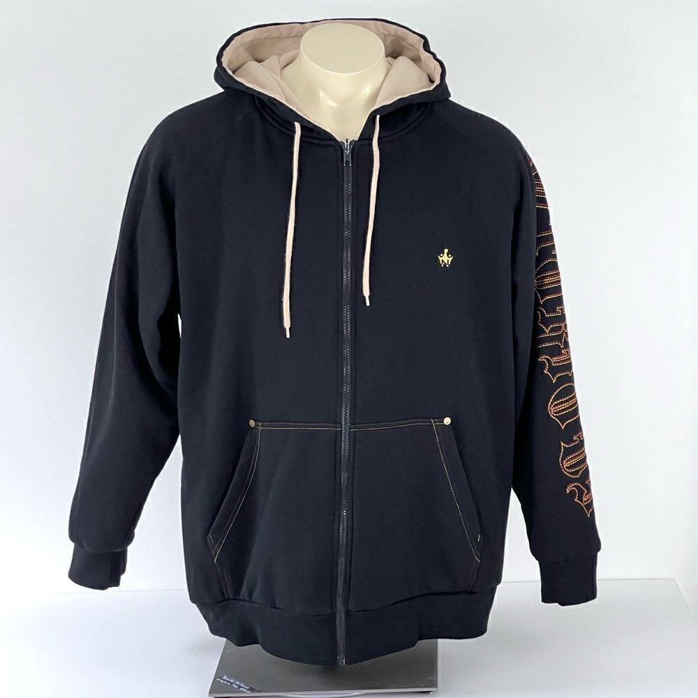 Rare Notorious B.I.G Big Hoodie Double-sided Jacket Size XL